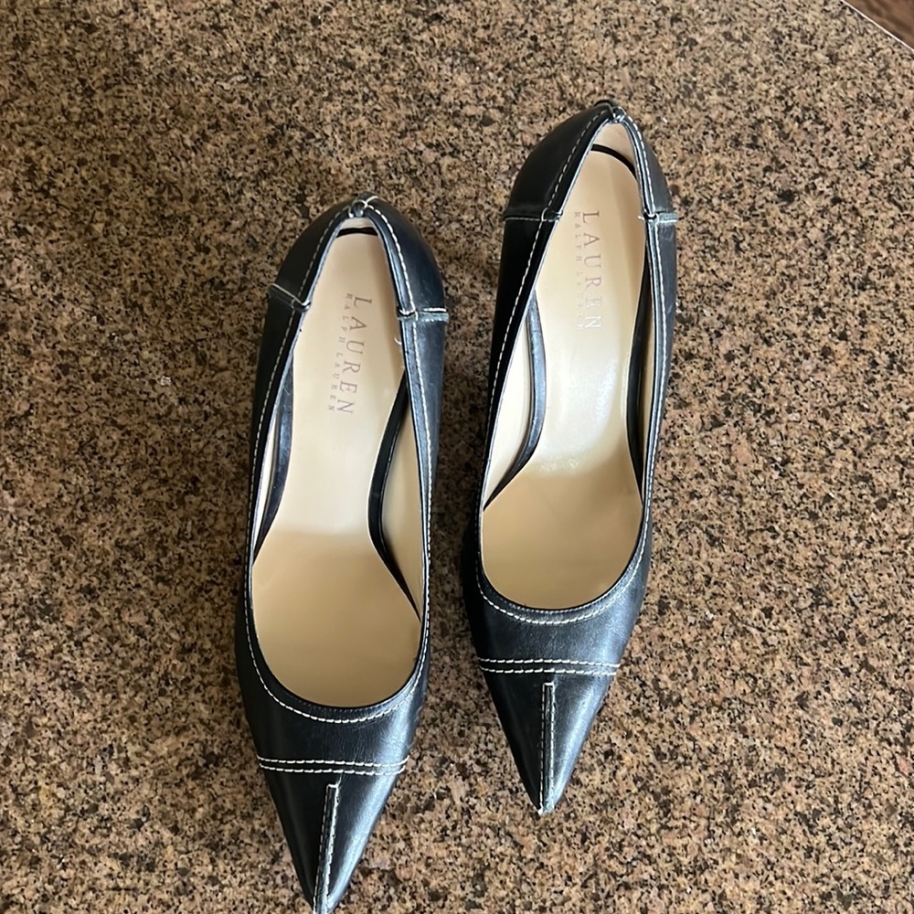 Ralph Lauren Black Pump